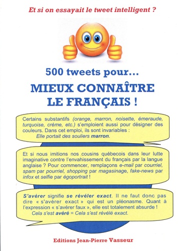 500 tweets pour...mieux connaitre le français !