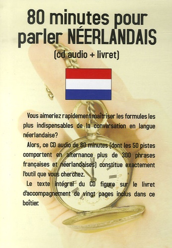 Jean-Pierre Vasseur - 80 minutes pour parler néerlandais. 1 CD audio