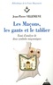 Jean-Pierre Villeneuve - Les Maçons, les gants et le tablier - Essai d'analyse de deux symboles maçonniques.