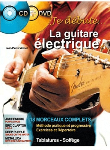 La guitare électrique  avec 1 DVD + 1 CD audio