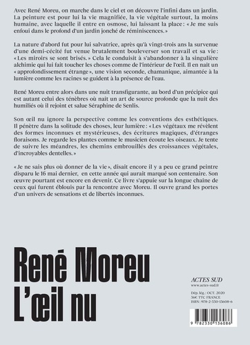 René Moreu. L'oeil nu