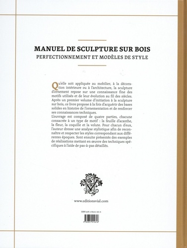 Manuel de sculpture sur bois. Perfectionnement et modèles de style