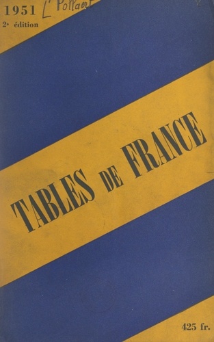 Tables de France, la France en 19 régions