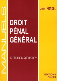 Jean Pradel - Droit pénal général.