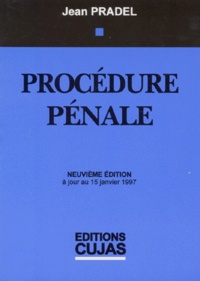 Jean Pradel - Droit pénal - Tome 2, Procédure pénale, à jour au 15 janvier 1997.