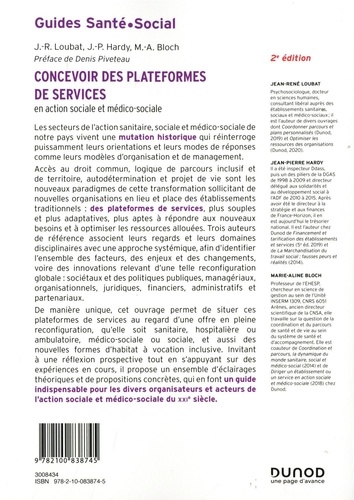 Concevoir des plateformes de services en action sociale et médico-sociale 2e édition
