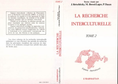 Jean Retschitzki - Recherches interculturelles. - tome 2.