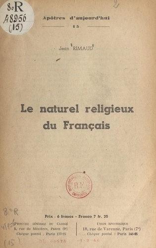 Le naturel religieux du français