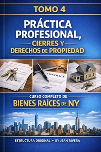 Curso Completo De Bienes Raíces / Real Estate De New York (Tomo 4)