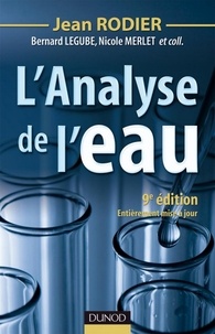 Lanalyse De Leau 9e éd Eaux Naturelles Eaux Résiduaires Eau De Mer Pdf - 