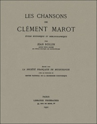 Jean Rollin - Les chansons de Clément Marot.