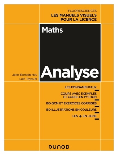 Analyse Math de Jean-Romain Heu - Grand Format - Livre - Decitre