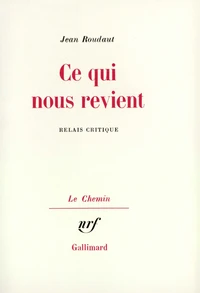 Ce qui nous revient(relais critique)