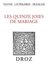 Les XV joies de mariage