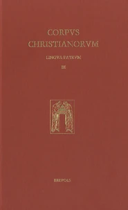 Corpus Christianorum - Lingua Patrum