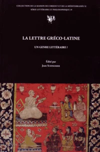 La lettre gréco-latine, un genre littéraire ?