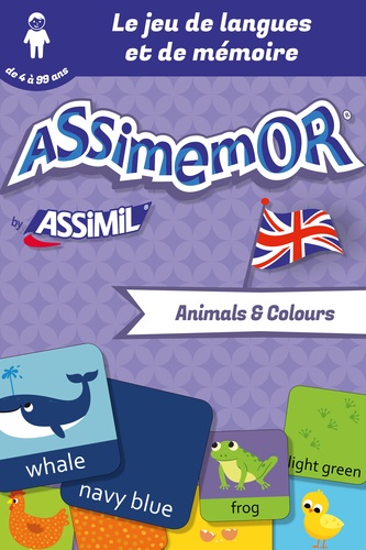 Assimemor – Mes premiers mots anglais : Animals and Colours