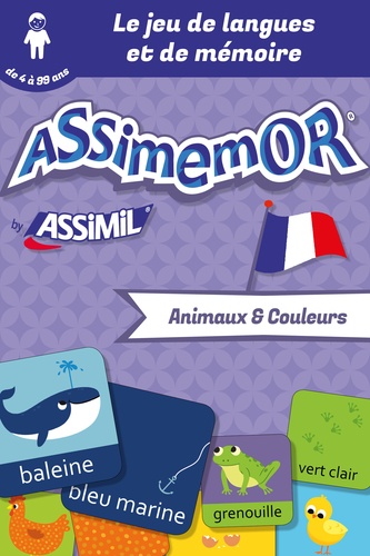 Assimemor – Mes premiers mots français : Animaux et Couleurs