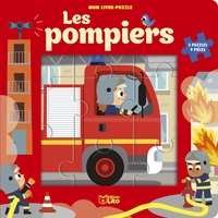 Jean-Sébastien Deheeger - Les pompiers - 5 puzzles de 9 pièces.