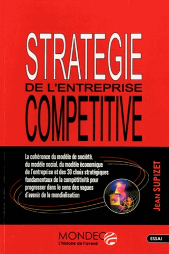 Jean Supizet - Stratégie de l'entreprise compétitive.