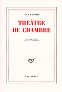 Jean Tardieu - Théâtre de chambre.