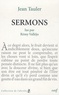 Jean Tauler - Sermons.