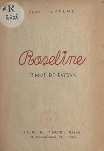 Roseline. Femme de paysan