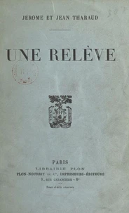 Une relève
