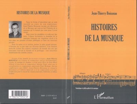 Jean-Thierry Boisseau - Histoires de la musique.
