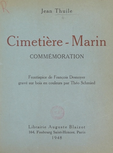 Cimetière-Marin. Commémoration