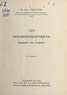 Jean Thuillier et  Université de Paris - Les psychodysleptiques, poisons de l'esprit - Conférence donnée au Palais de la découverte, le 21 novembre 1964.