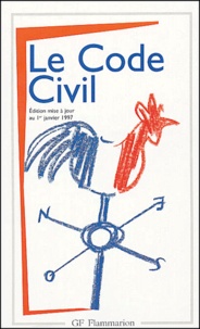 Jean Veil - Le Code Civil - Textes antérieurs et version actuelle, Edition à jour au 1er janvier 1997.