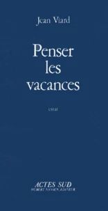 Penser les vacances
