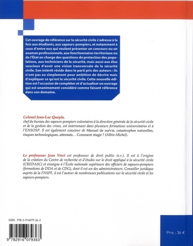 Sécurité civile en France : organisation et missions  Edition 2013