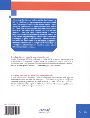Sécurité civile en France : organisation et missions  Edition 2022