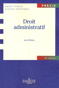 Jean Waline - Droit administratif.