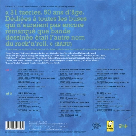 Rock'n'roll antédiluvien  avec 2 CD audio