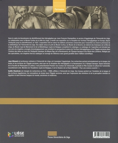 Les hiéroglyphes avant Champollion. Depuis l'Antiquité classique jusqu'à l'expédition d'Egypte