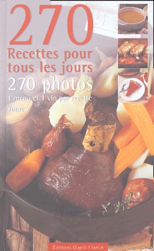 Jean-Yves Andant - 270 recettes pour cuisiner tous les jours.