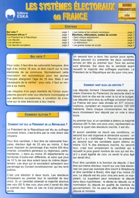 Les systèmes électoraux en France