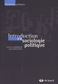 Téléchargement manuel en anglais Introduction à la sociologie politique par Jean-Yves Dormagen, Daniel Mouchard in French  9782804153397