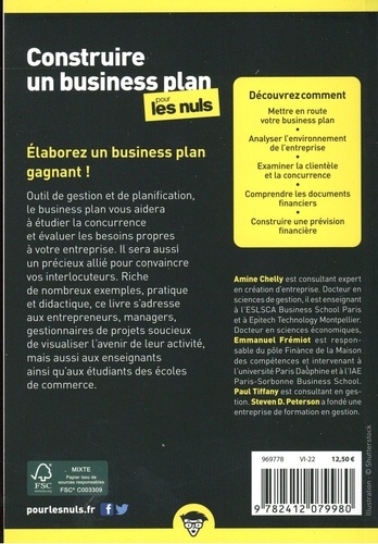 Construire un business plan pour les nuls