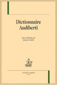 Dictionnaire Audiberti