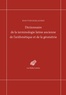 Jean-Yves Guillaumin - Dictionnaire de la terminologie latine ancienne de l'arithmétique et de la géométrie.