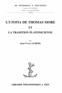 L'Utopia de Thomas More