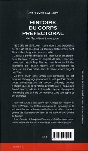 Histoire du corps préfectoral. De Napoléon à nos jours