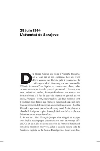 La tragique histoire de la Grande Guerre