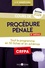 Cours de procédure pénale. Tout le programme en 50 fiches et en schémas  Edition 2024