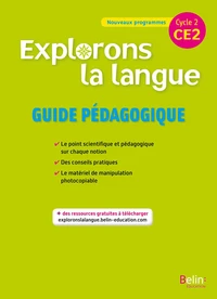 Explorons la langue CE2 cycle 2