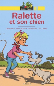 Jeanine Guion et Jean Guion - Ralette et son chien.